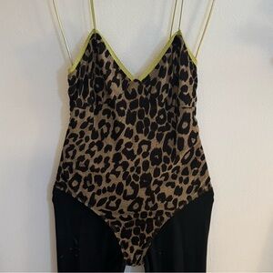 Leopard funky fun one piece